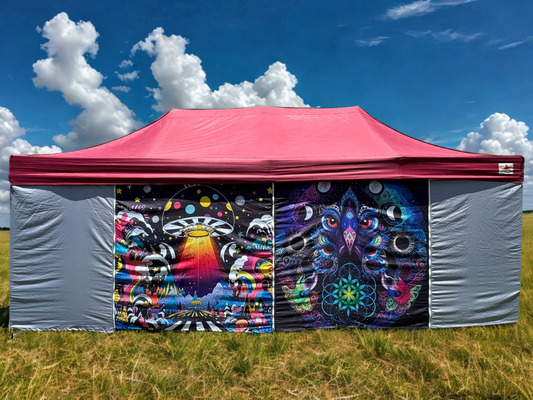 *Pre-Order* 2026 New Designs 10 x 20 LazerTent Canopy Wall Kit