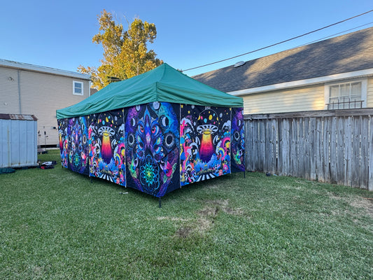 All Design 10 x 20 LazerTent Canopy Wall Kit