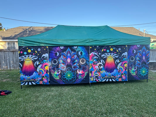 All Design 10 x 20 LazerTent Canopy Wall Kit